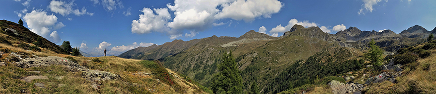 Bellissima Valle Lunga discesa per un tratto sul sent. 112!